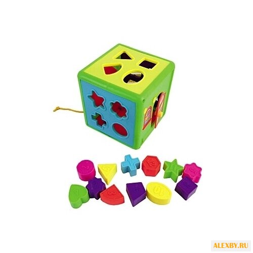 Сортер Рыжий кот Весёлый куб