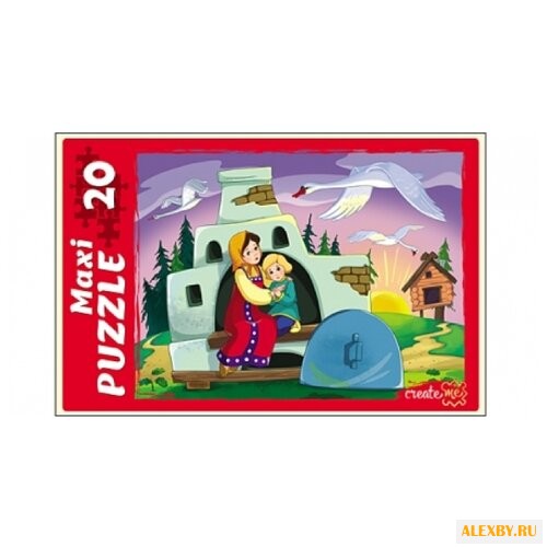 Пазл Рыжий кот Maxi Гуси-Лебеди