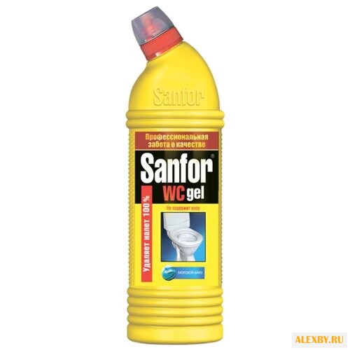 Sanfor гель для унитаза Морской
