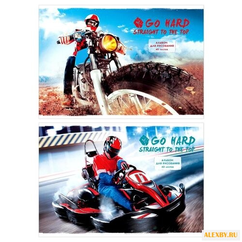 Альбом для рисования на скрепке