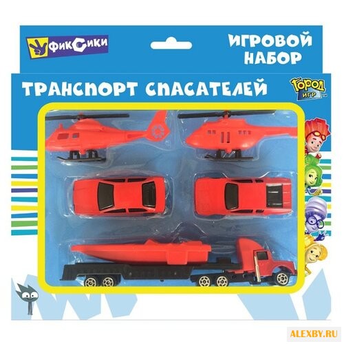 Набор техники Город Игр Фиксики