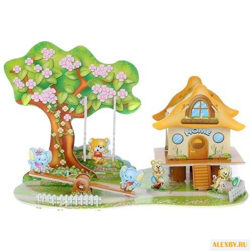 Пазл Zilipoo 3D Мультяшный рай