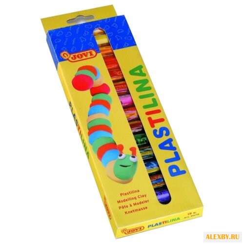 Пластилин JOVI 15 цветов по 15