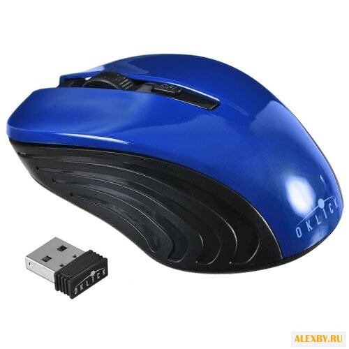 Мышь Oklick 545MW Blue-Black USB