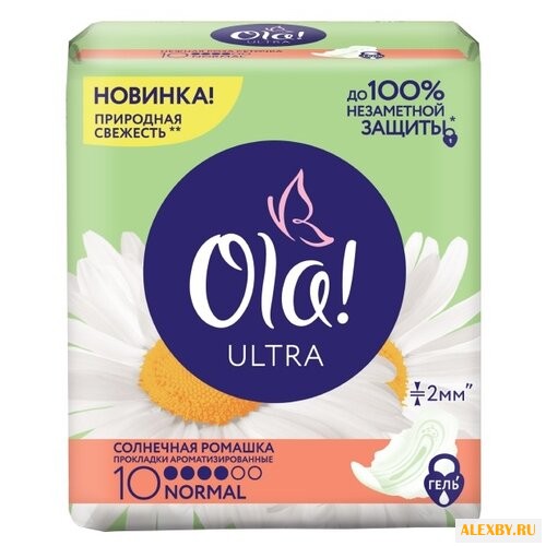 Ola! прокладки Ultra Солнечная
