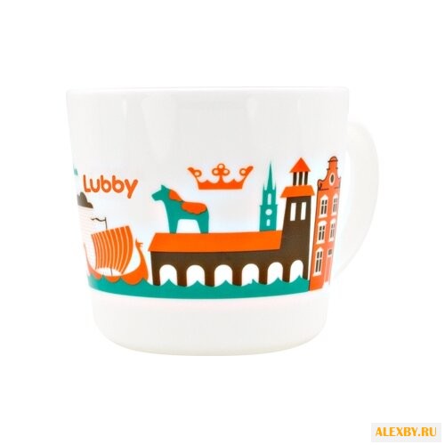 Чашка Lubby Любимая 15632