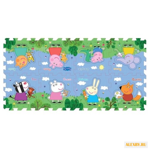 Коврик-пазл РОСМЭН Peppa Pig