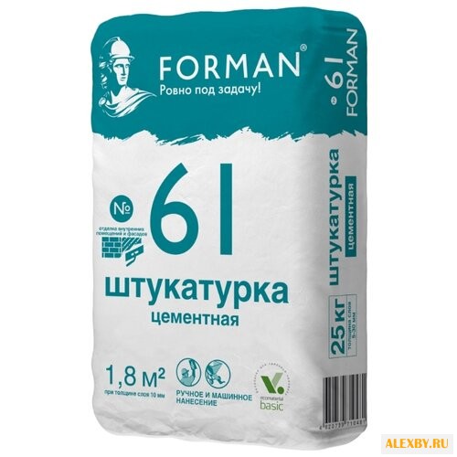Штукатурка Forman цементная №61
