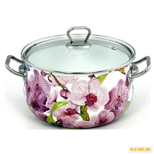 Кастрюля Интерос Орхидея 57 л