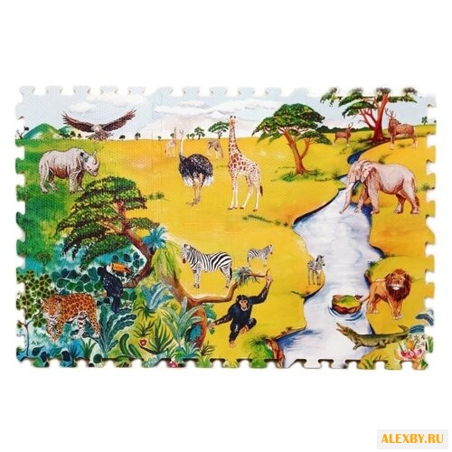 Коврик-пазл Altacto Африка PN100
