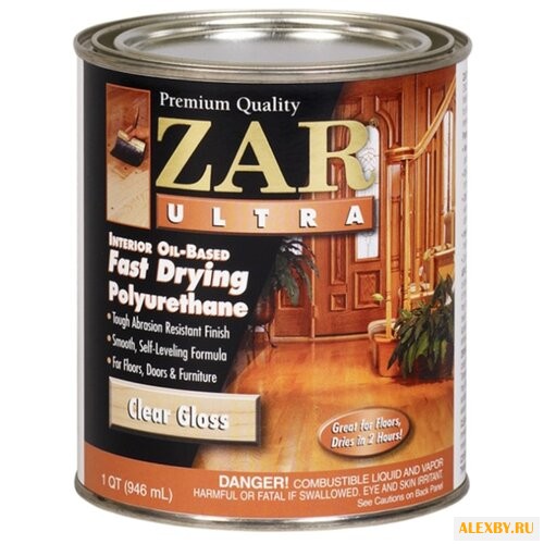 Лак ZAR Ultra Interior