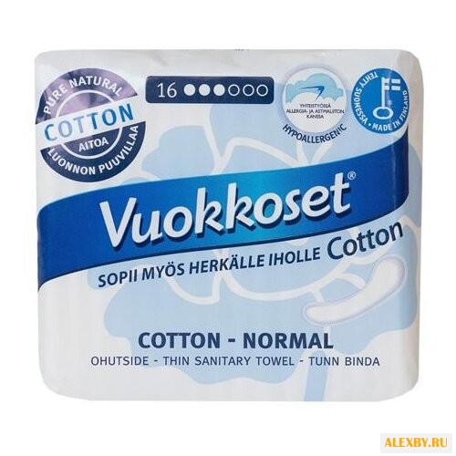 Vuokkoset прокладки Cotton
