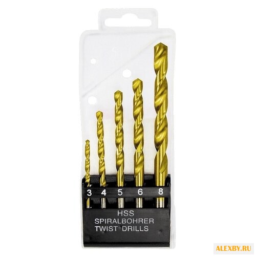 Набор сверл matrix 72383 P4M4X2