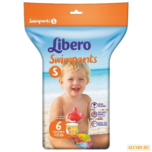Libero трусики Swimpants S 7-12