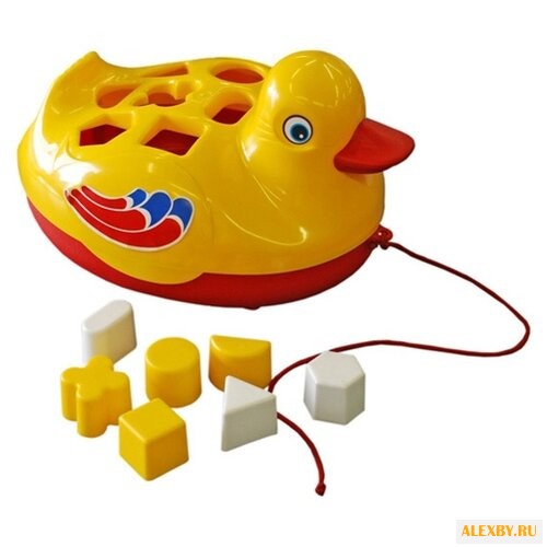 Каталка-игрушка ЛЕНА Утёнок 65620