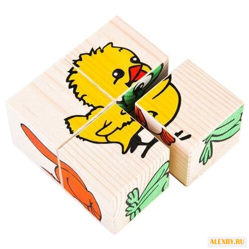 Кубики-пазлы Томик Животные