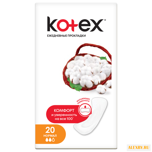 Kotex прокладки ежедневные