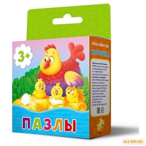 Пазл ГеоДом Животные Курочка