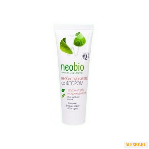 Зубная паста Neobio Со фтором
