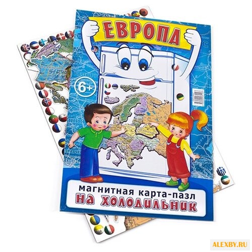 Пазл Геоцентр Карта Европы