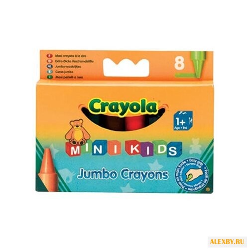 Crayola Восковые мелки для