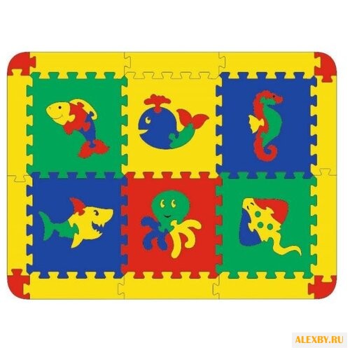 Коврик-пазл Флексика Морской