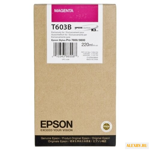 Картридж Epson C13T603B00