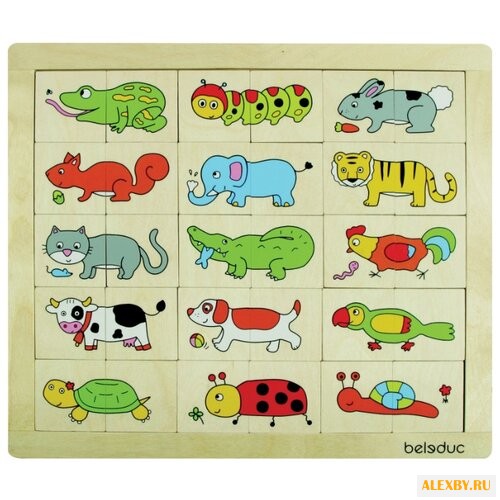 Рамка-вкладыш Beleduc Животные