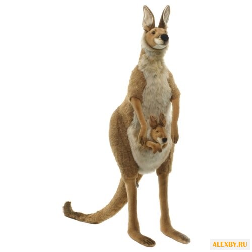 Мягкая игрушка Hansa Кенгуру с