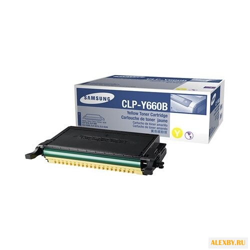 Картридж Samsung CLP-Y660B