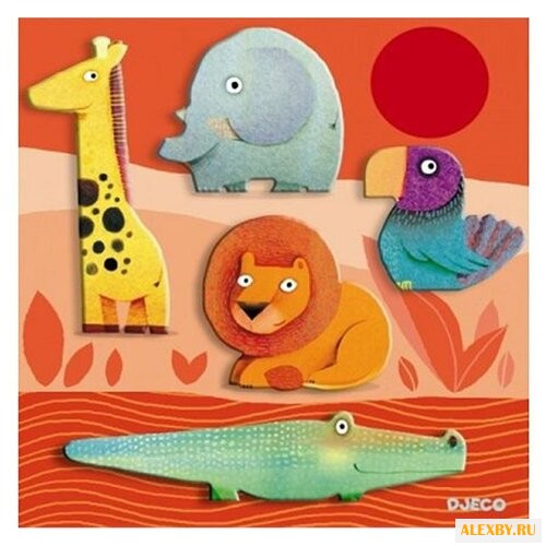 Рамка-вкладыш DJECO Джунгли