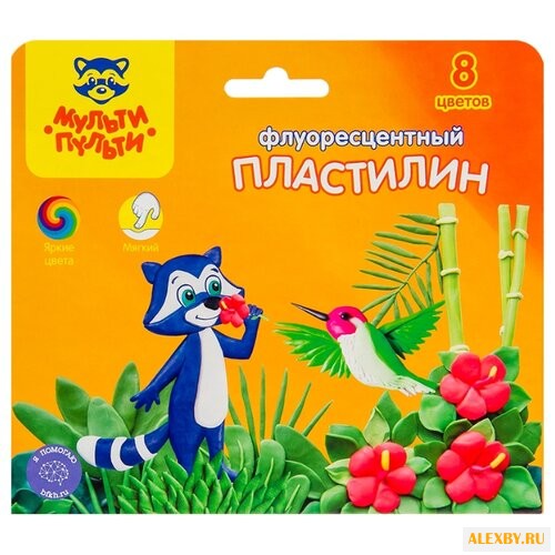 Пластилин Мульти-Пульти Енот на