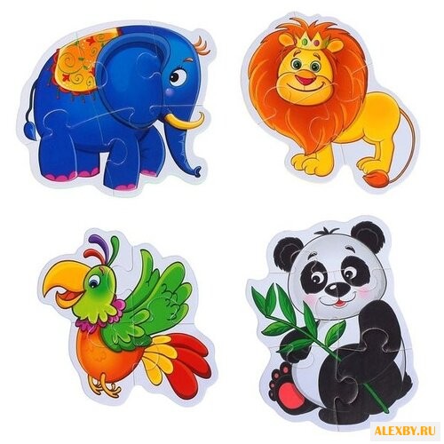 Набор пазлов Vladi Toys Зоопарк