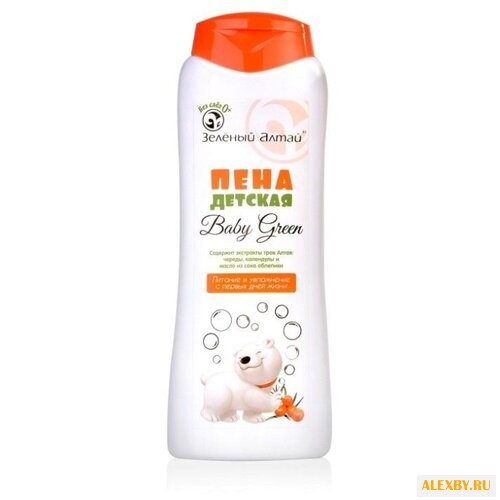 Зеленый Алтай Пена для купания
