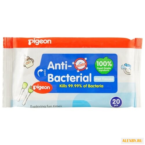 Влажные салфетки Pigeon