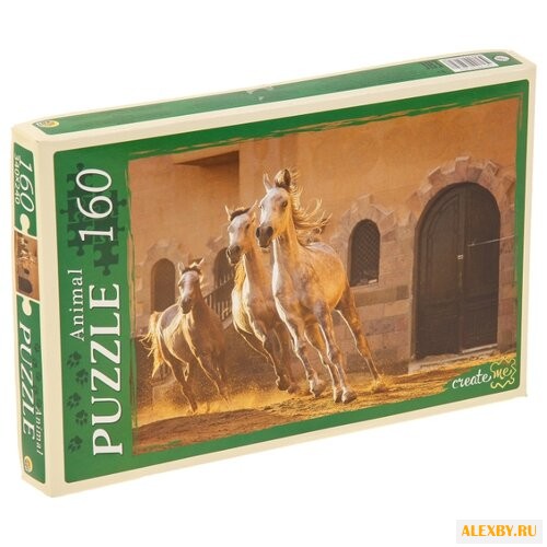 Пазл Рыжий кот Animal Лошади в