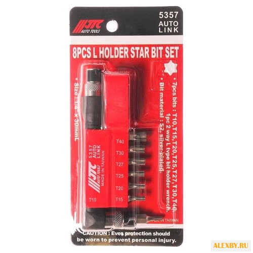 Отвёртка со сменными битами JTC