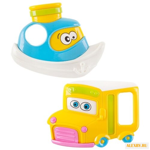 Набор BONDIBON Грузовик и катер