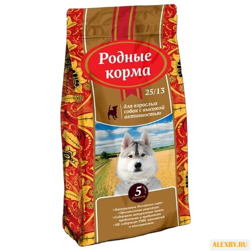 Корм для собак Родные корма