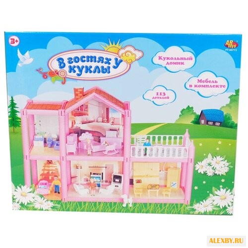 ABtoys кукольный домик В гостях