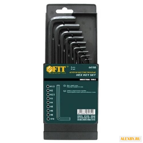Набор имбусовых ключей FIT 64185