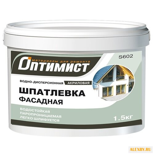Шпатлевка Оптимист акриловая