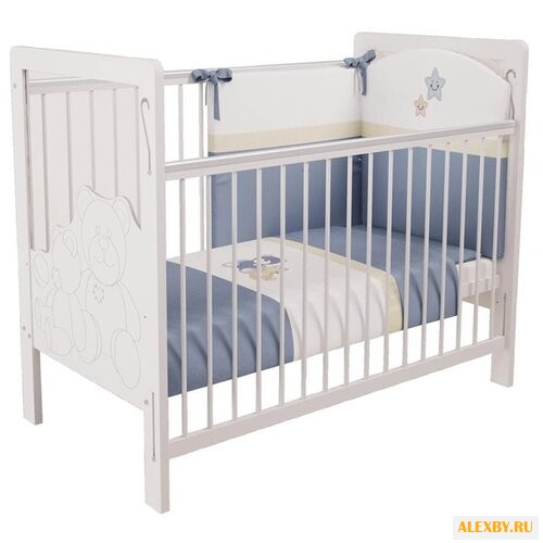 Кроватка Polini Плюшевые Мишки