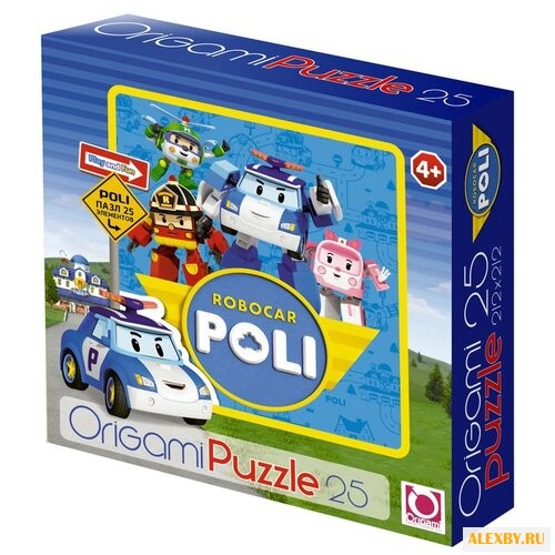 Пазл Origami Robocar Poli