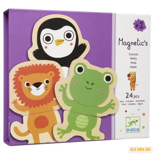 Набор пазлов DJECO Ку-ку 03118