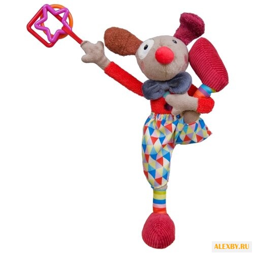Погремушка Ebulobo Клоун Альфред