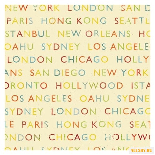 Бумага K&Company 31х31 см 25