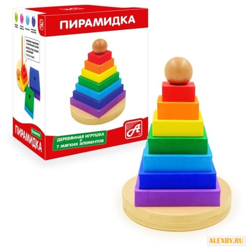 Пирамидка АНДАНТЕ Радуга.