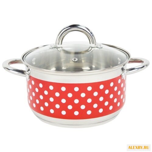 Кастрюля Agness Горошек 61 л
