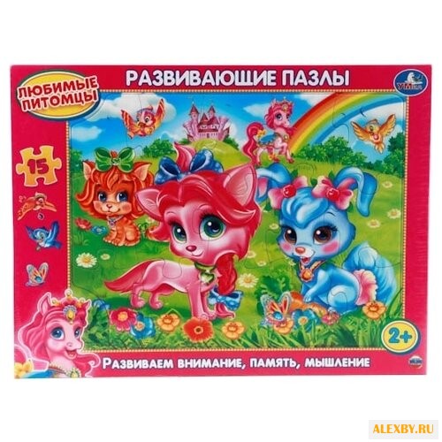 Пазл Умка Любимые питомцы